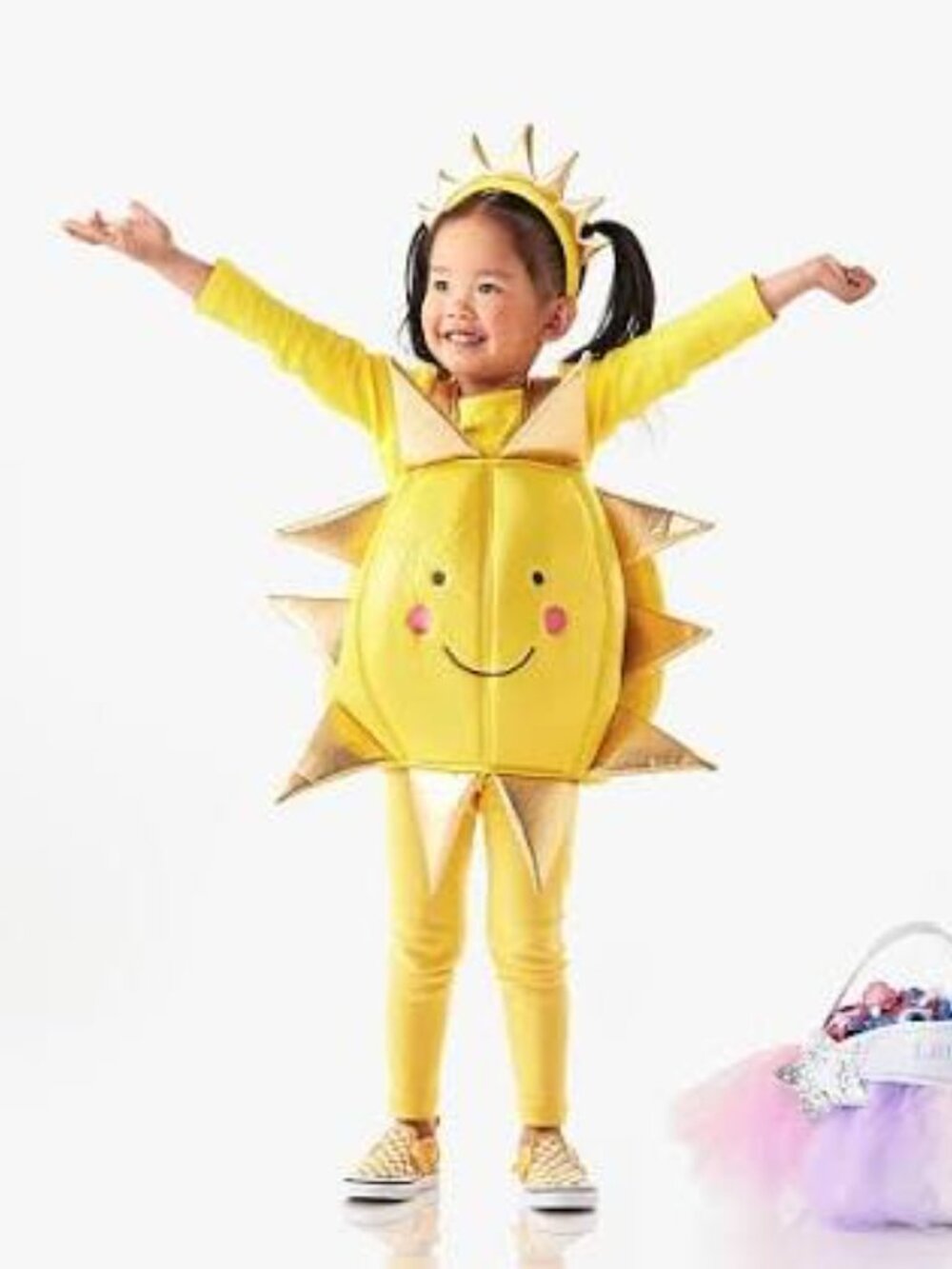 Pottery Barn Kids Smiling Sun Costume Yellow